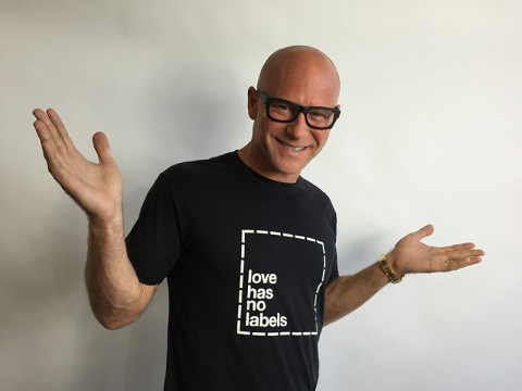Thank you to the Ad Council for sending this cool Love Has No Labels tee to Darren Kavinoky