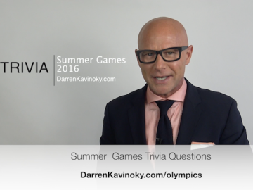 Darren Kavinoky’s Summer Games Trivia